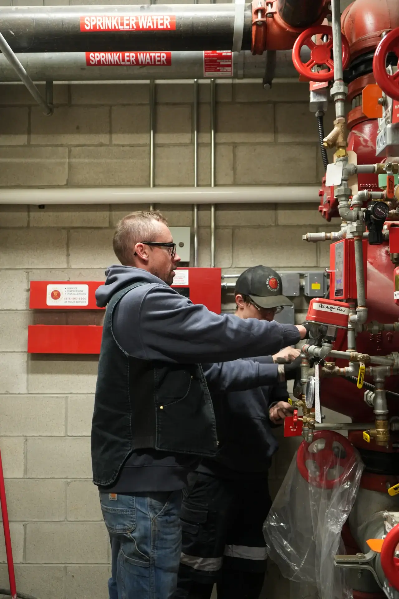 Fire Inspections and Sprinkler Service in London | Red Seal Fire Protection